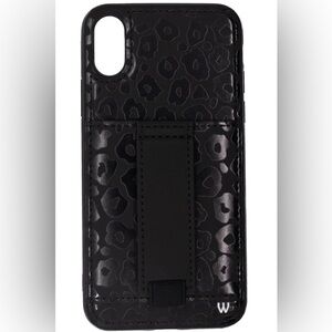 Walli Blackout Leopard iPhone X/XS Case